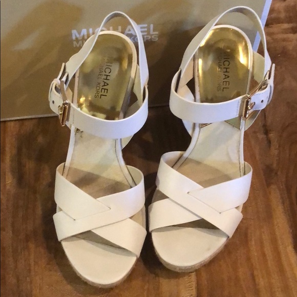 Michael Kors sandals Viola Espadrille vanilla - Picture 4 of 8